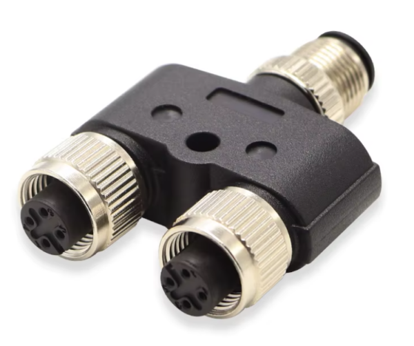 Splitter M12 1 Male to 2 Female